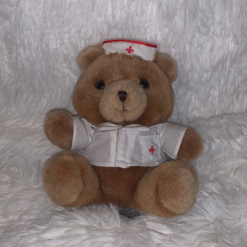Collectable Russ Berrie & Co Nurse Teddy Bear